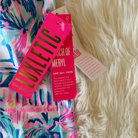 Lilly Pulitzer Luxletic Dania Dress Size Medium - Picture 5 of 7